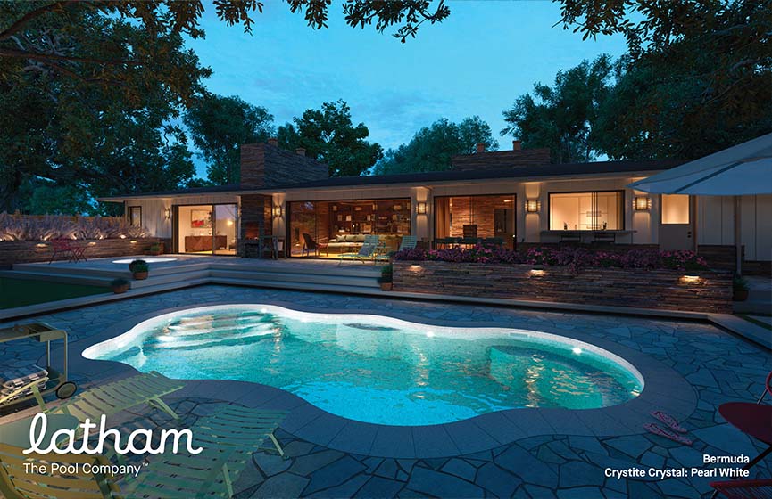 Latham Pool logo