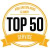 Top 50 Pool Service Award logo