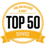 Top 50 Pool Service Award logo