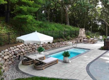 Delafield WI Enchantment 9.21 Latham Fiberglass Pool 