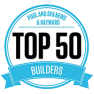 Top 50 Pool Builder Award logo