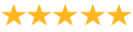 5-star rating icon